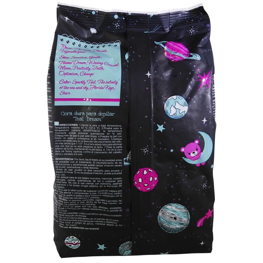 Waxness Teal Dream hard wax beads professional-use context in spa setting