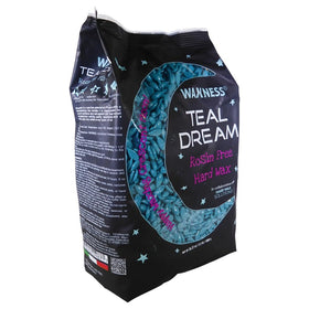 Waxness Teal Dream hard wax beads rosin-free formula for sensitive clients