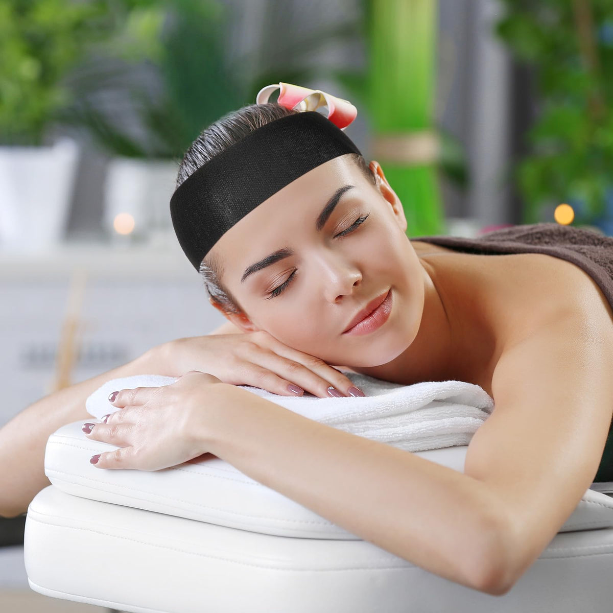 Waydress black headbands are ideal for salons.