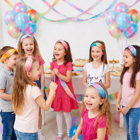 Waydress rainbow hair bands suit home, dorm, and party moments