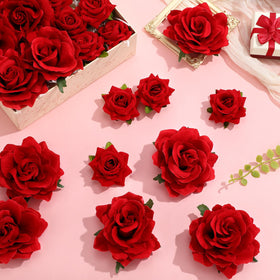 Waydress versatile rose flower brooch clip for belts hats or bags