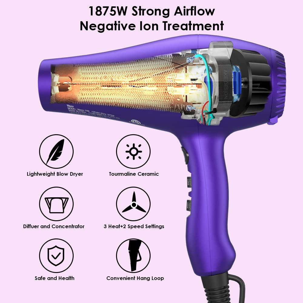 Diffuser attachment from Wazor aiding frizz control