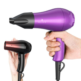 Wazor lightweight mini hair dryer designed for pour painting with fast drying