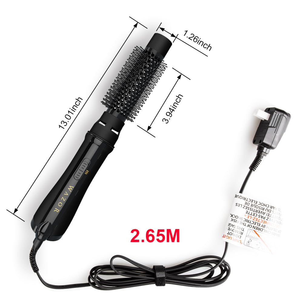 Includes safety features: ALCI plug, long swivel cord, protective guard.