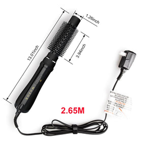 Includes safety features: ALCI plug, long swivel cord, protective guard.