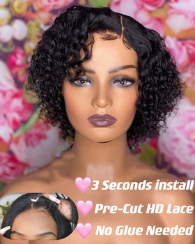 WBTH Pixie Cut Wig pre-plucked pre-cut for easy styling