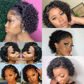 WBTH Pixie Cut Wig soft adjustable headband ensures secure fit