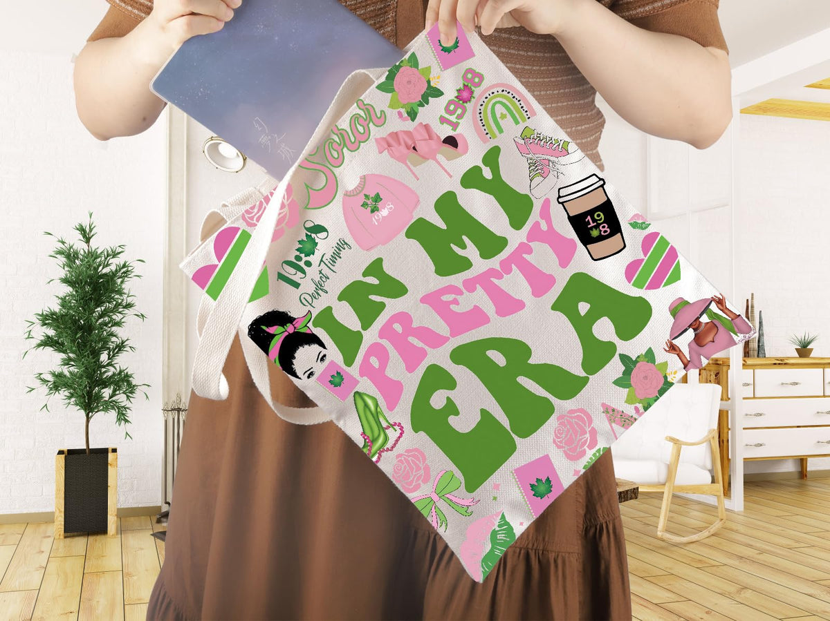 WCGXKO gift-ready sorority tote as a thoughtful present for friends.
