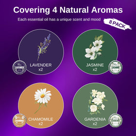 W&E Choice chamomile shower steamer for gentle stress relief