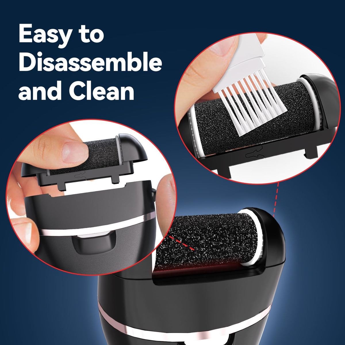Weahea IPX6 waterproof design ready for easy cleaning after use.