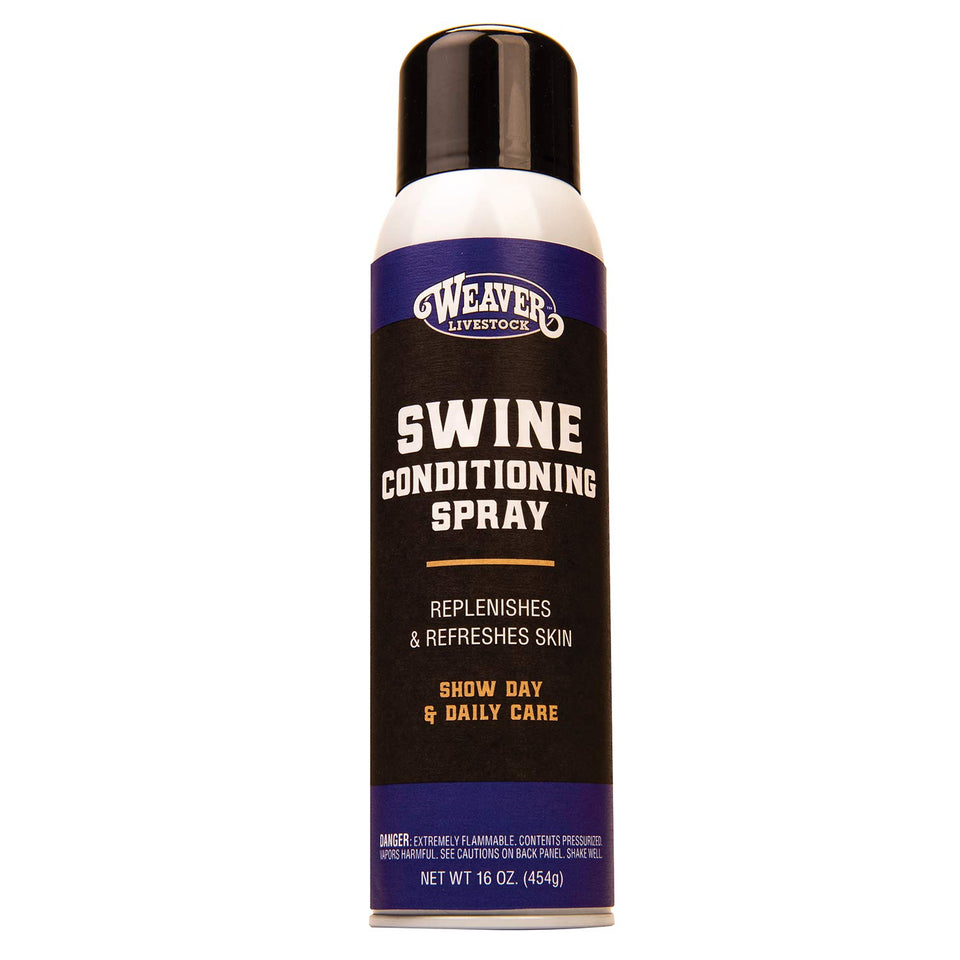 Weaver Leather Swine Conditioning Spray bottle for moisturized pig skin and show-ready appearance