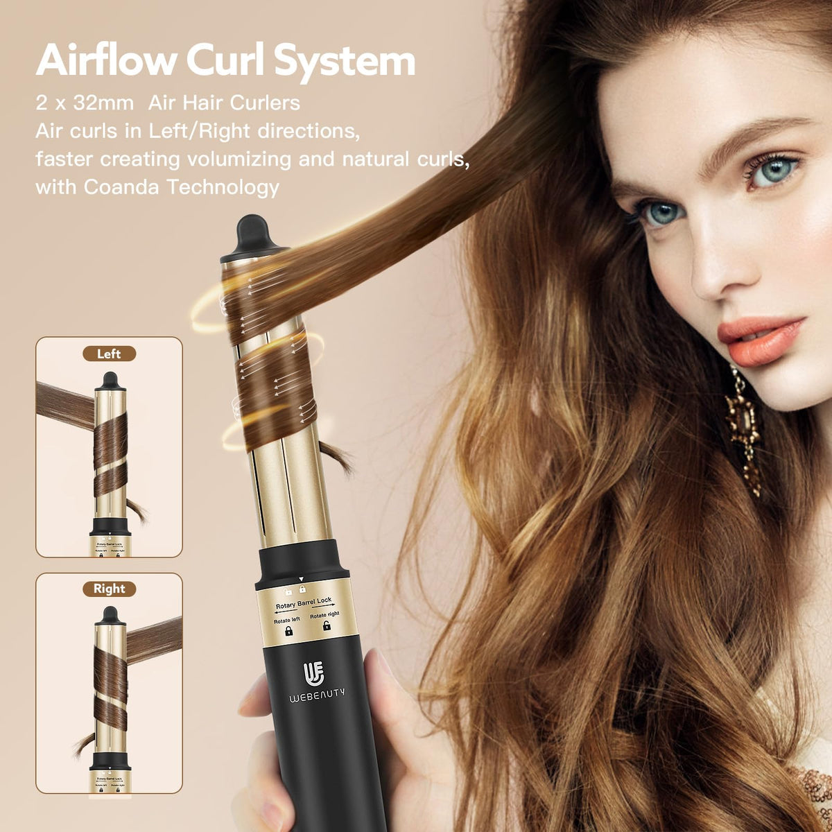 webeauty oval volumizing brush for lift and body