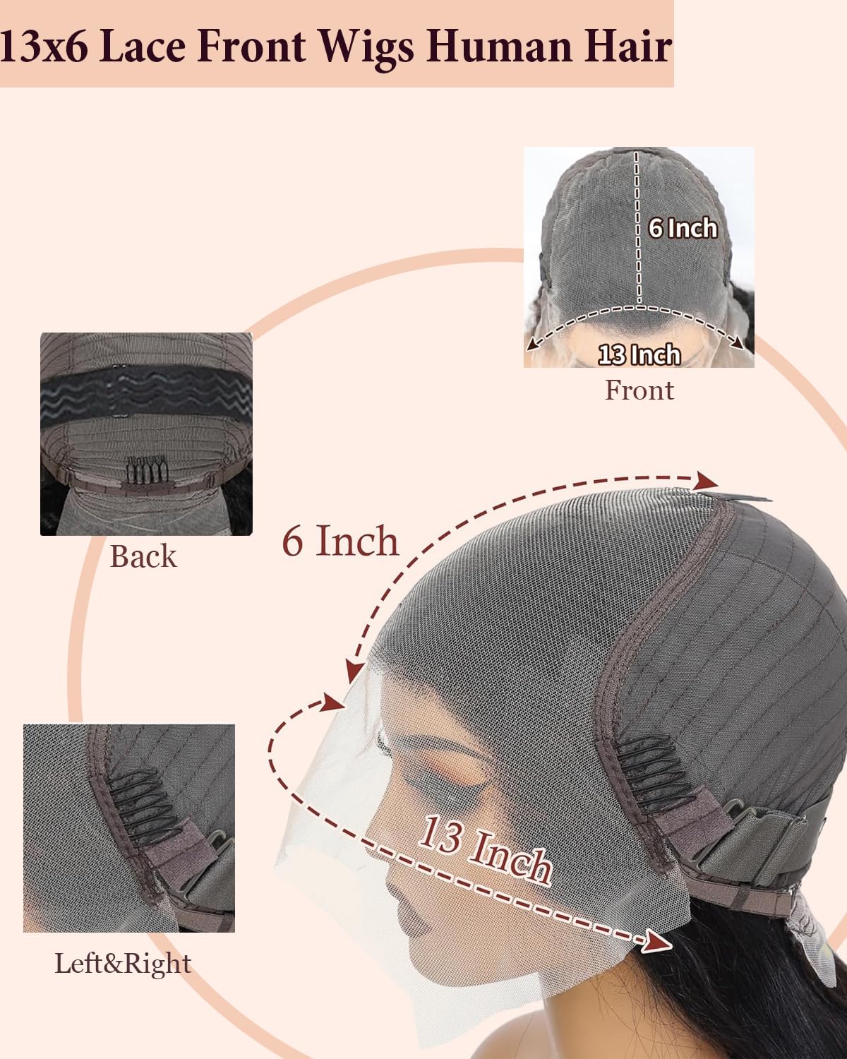 WEBLONE daily wear wig delivers a realistic scalp effect and easy styling