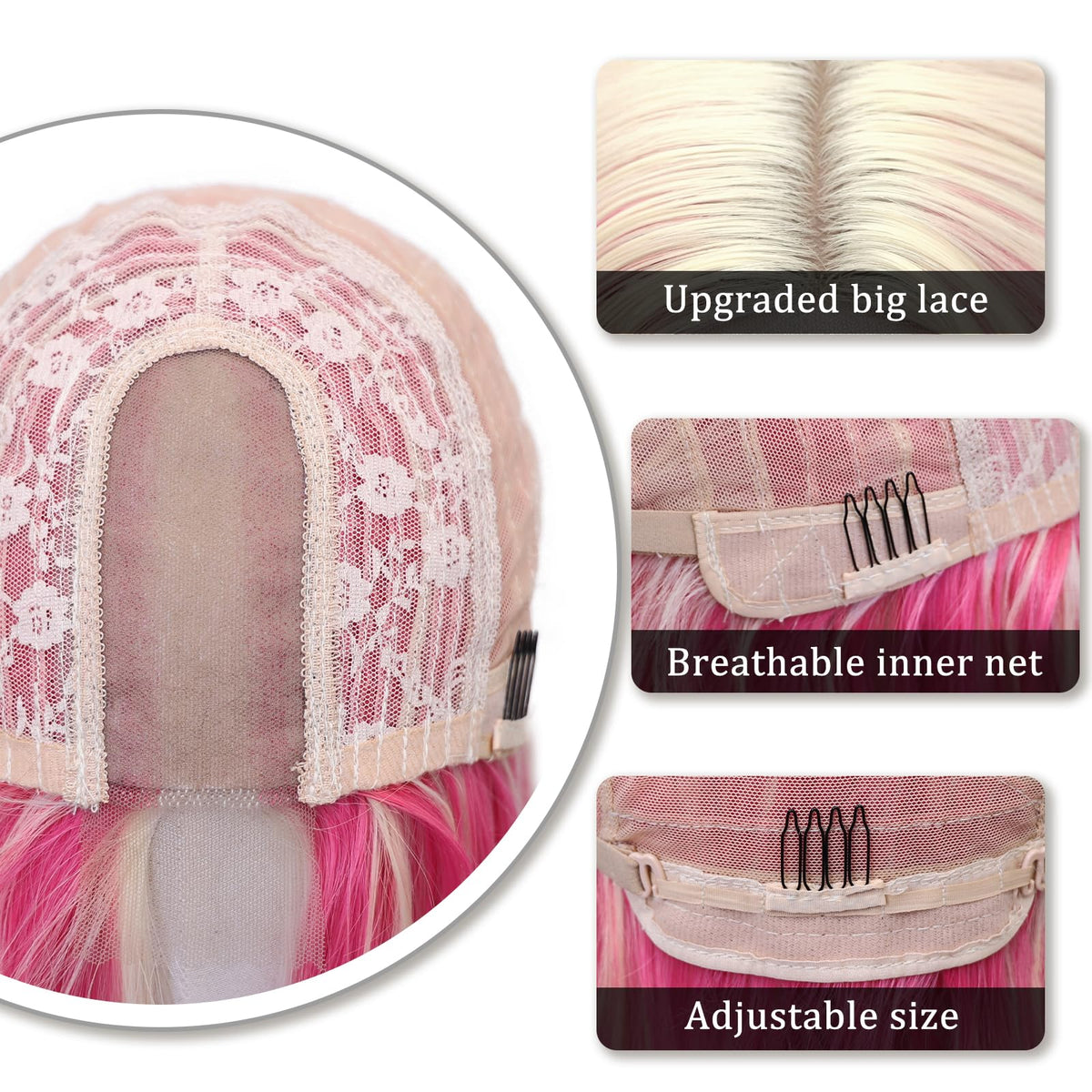 WECAN breathable-elastic-net-cap ensures comfortable all-day wear