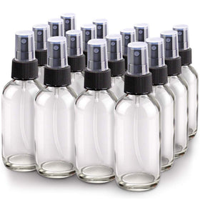 Wedama 4oz glass spray bottle set for multipurpose misting