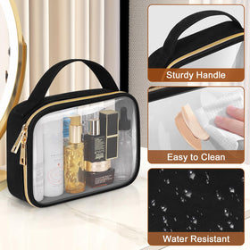Wedama double zipper design keeps contents secure during travel