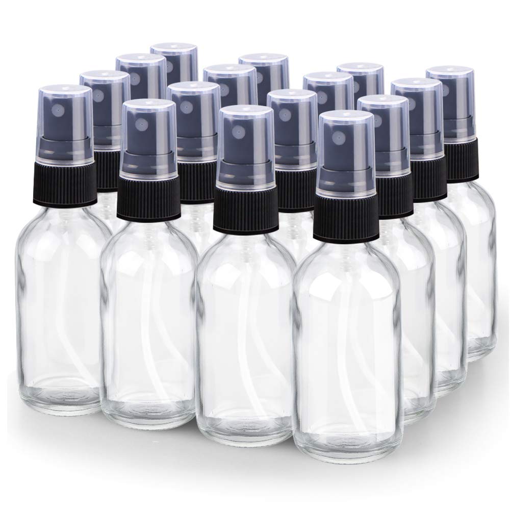 Wedama 2oz glass spray bottle with fine mist for precise plant watering.