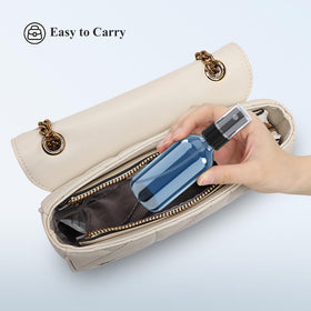 Wedama reusable amber glass bottle supports eco-friendly routines.
