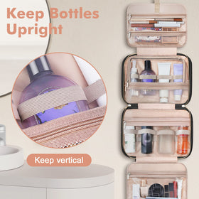 Transparent PVC section enables dry-wet separation in Wedama bag