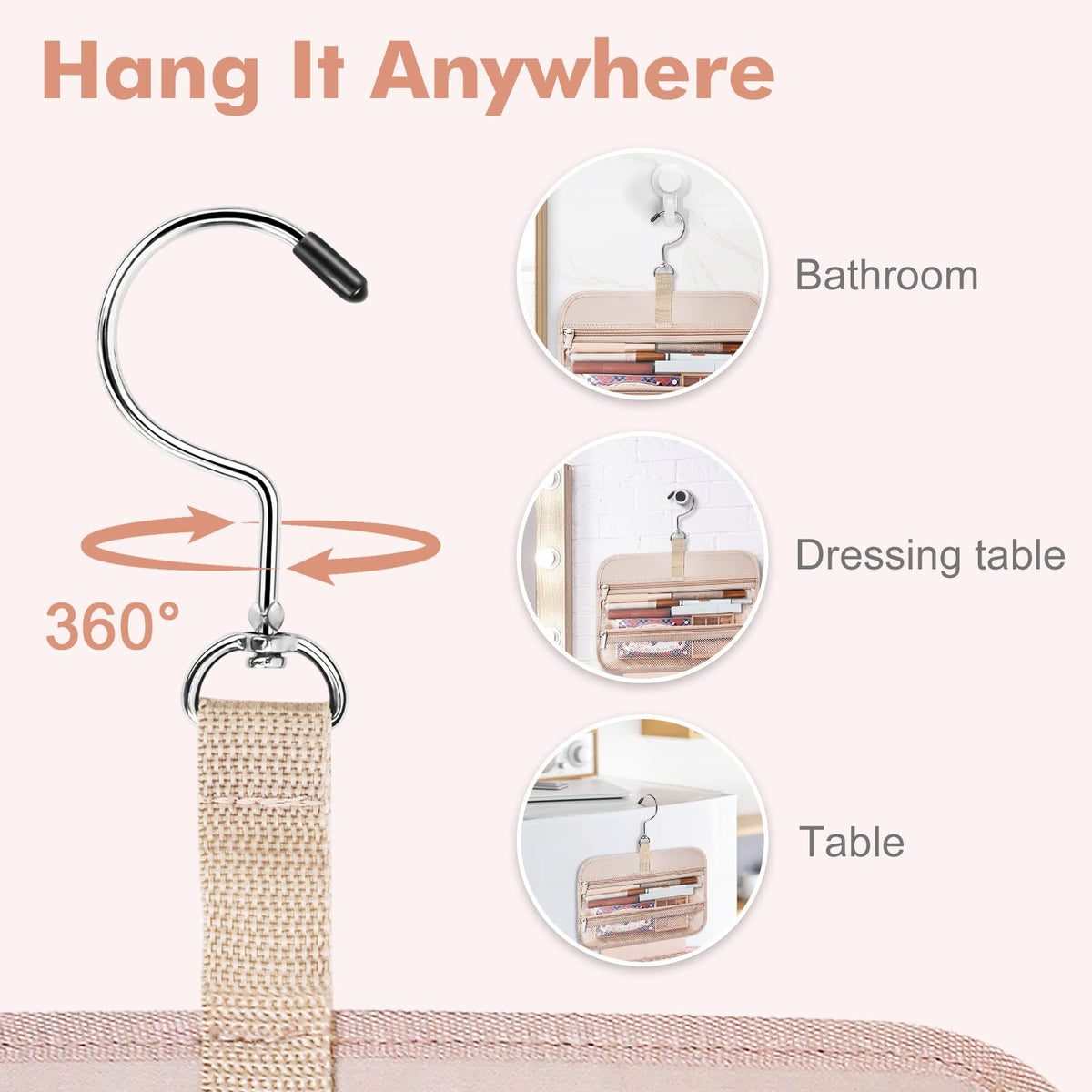 Wedama bag clear PVC pouch inside for cosmetics and tools