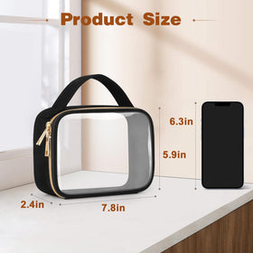 Wedama toiletry bag hanging-ready demonstrates convenient travel use.