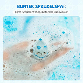 WEERSHUN gentle formula bath bomb suitable for sensitive skin.