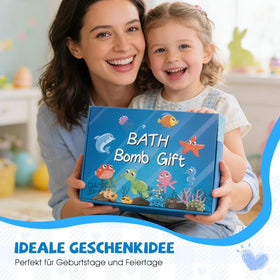 WEERSHUN bath bomb with glycerin for moisturized skin.