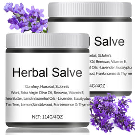 WEERSHUN Organic Herbal Salve 4oz jar for daily skin care.
