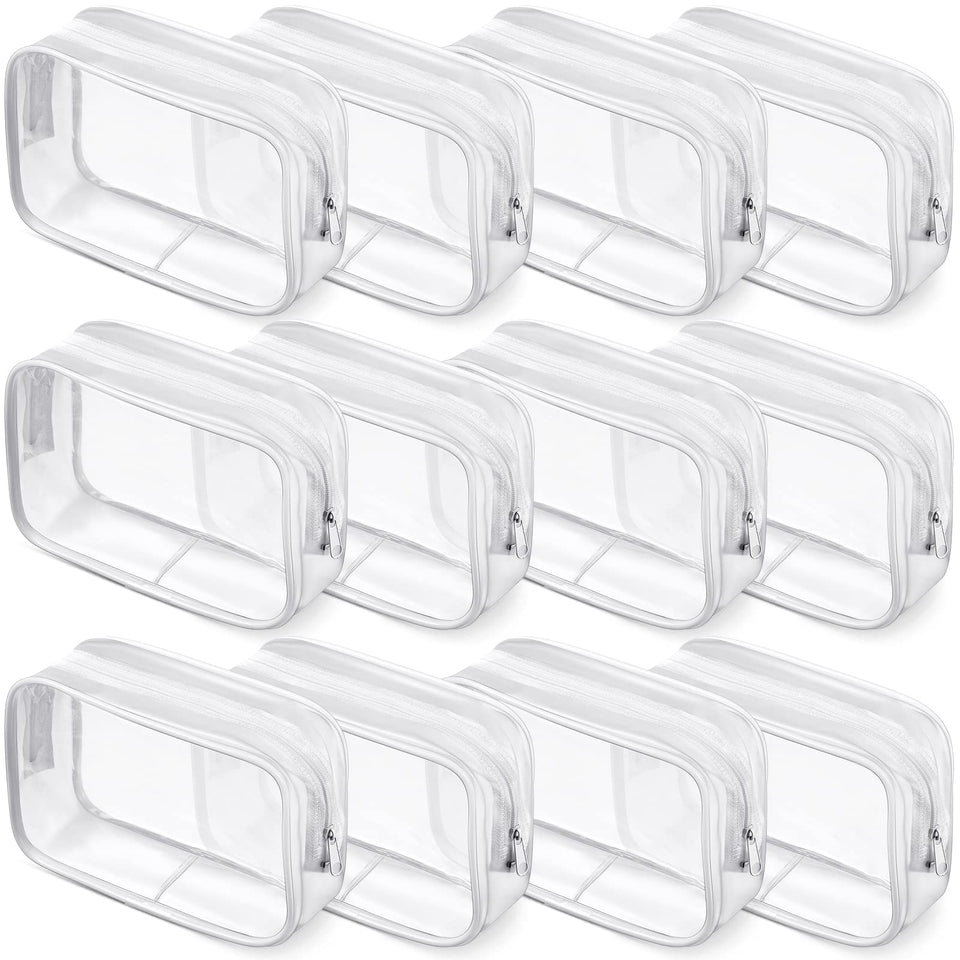 Weewooday clear makeup bags set organized for travel and daily use