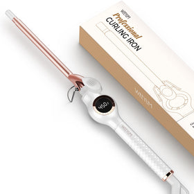 WEEYUM 3/8-inch curling iron creates tight, lasting curls with a glossy finish.