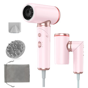 Weeyum dual-voltage foldable hair dryer for global styling on the go
