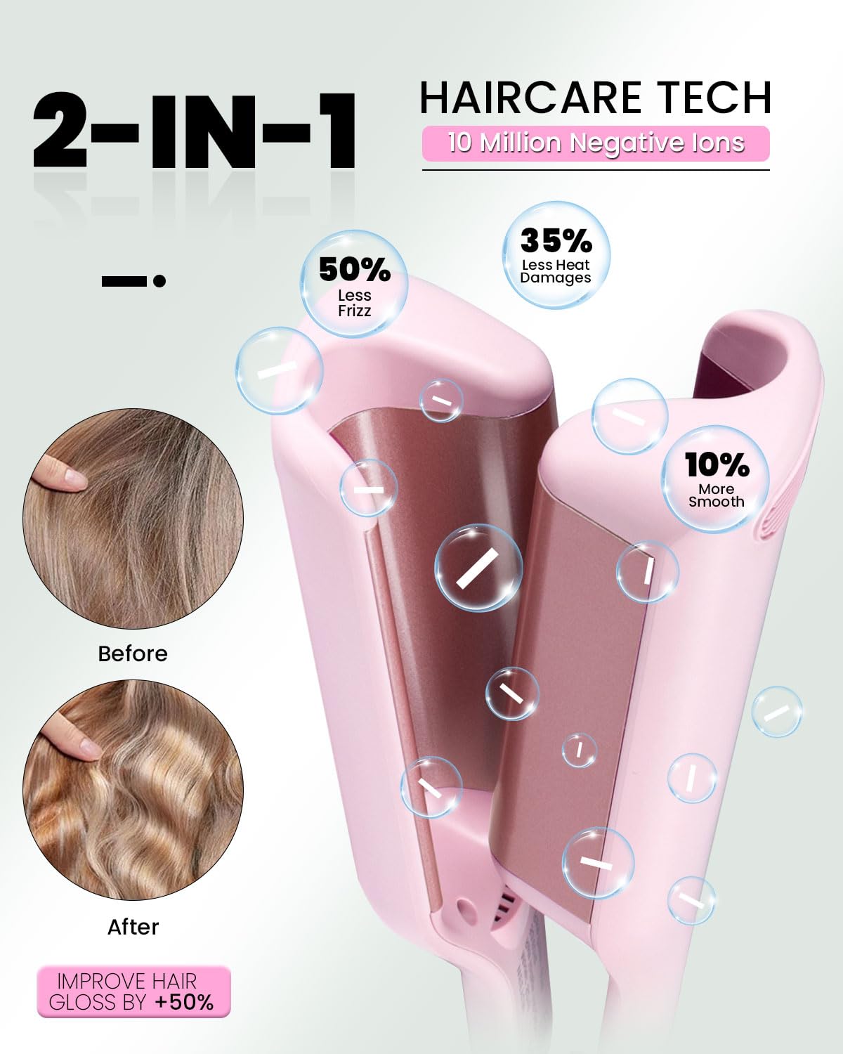 Weeyum long-lasting temperature control for versatile styling.