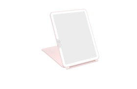 WEILY makeup mirror with 72 LED lights for even lighting across the face