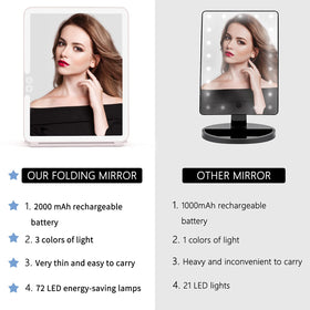 WEILY makeup mirror makes a thoughtful gift for makeup lovers