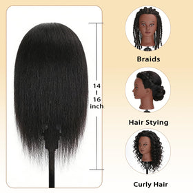 WeiRan mannequin head used for cutting and trimming technique training