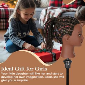 Weiran mannequin head with free clamp accessory included