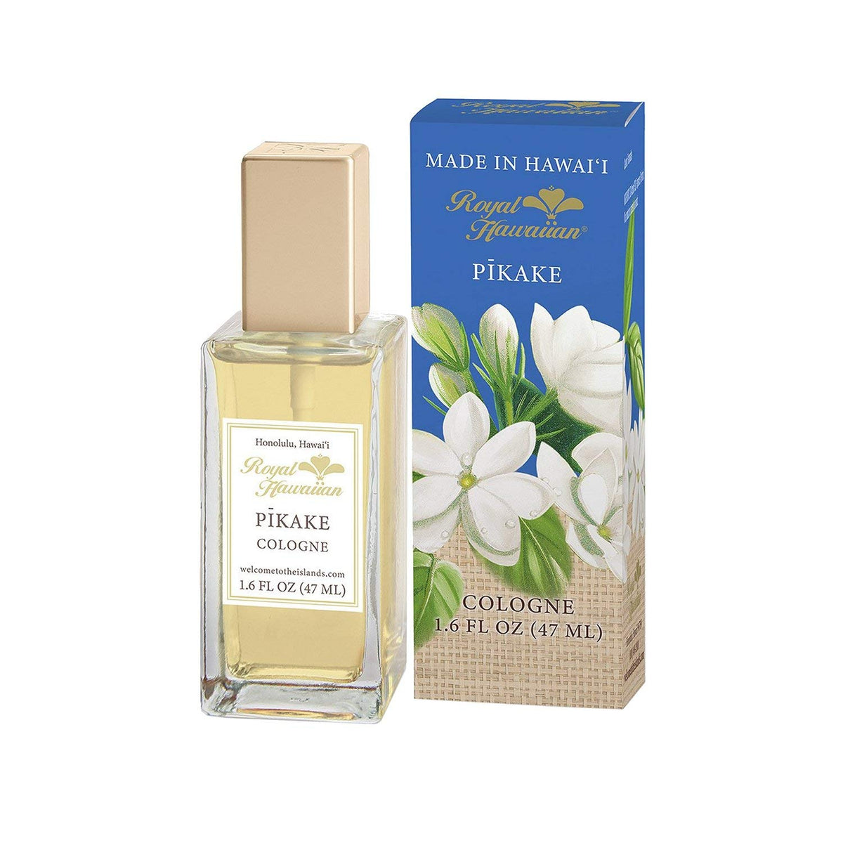 Welcome to the Islands Royal Hawaiian Pikake bottle fuels romantic evenings with a classic jasmine scent.