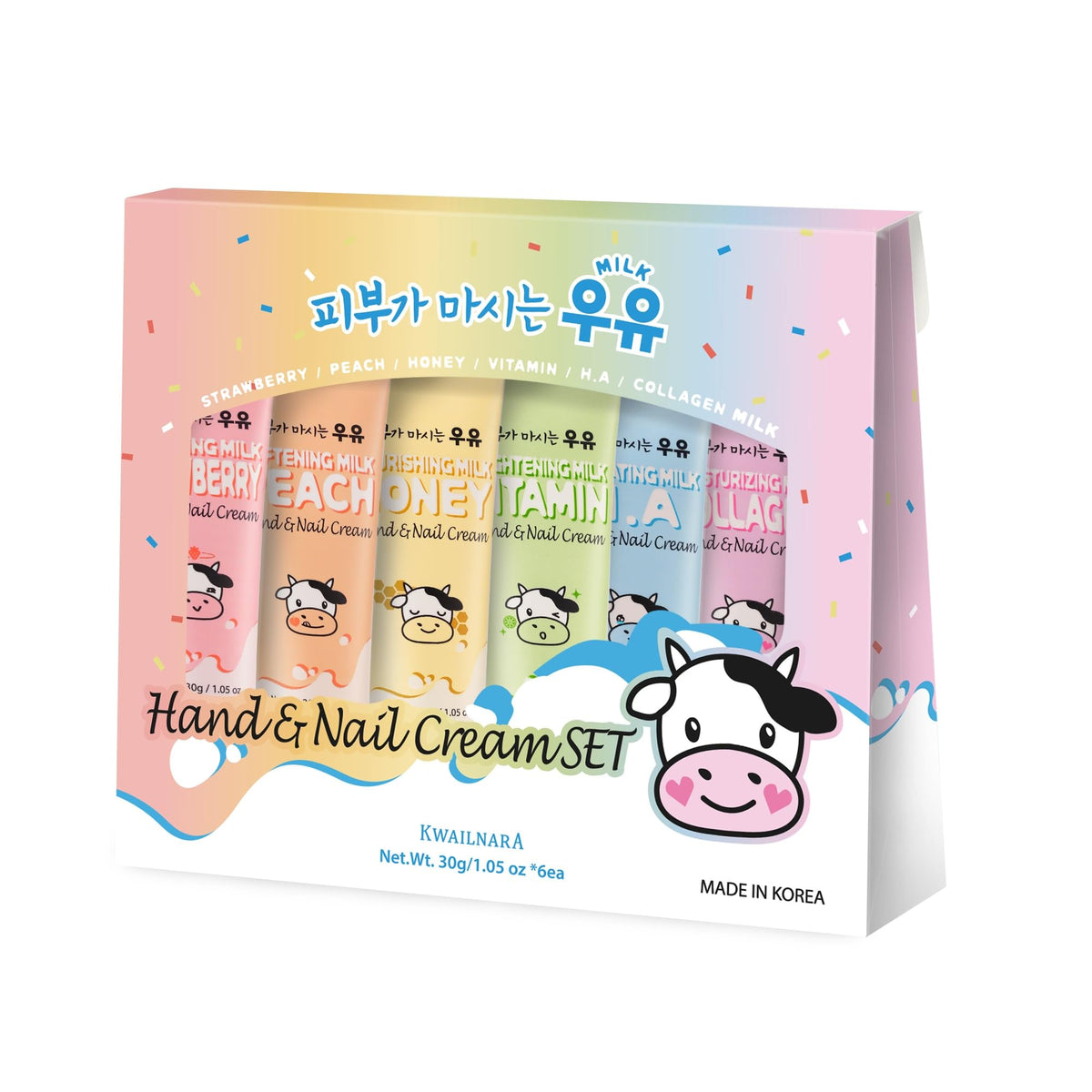 Welcos Kwailnara Strawberry Tube highlights fruity scent and moist hands.