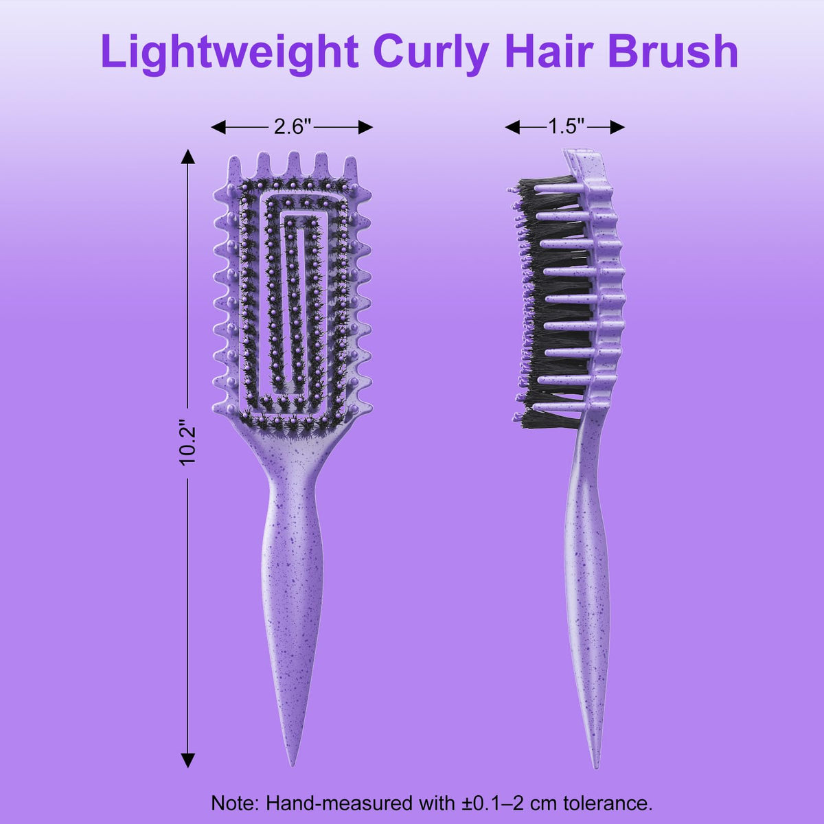 Weldilgit ergonomic handle provides comfortable grip during styling