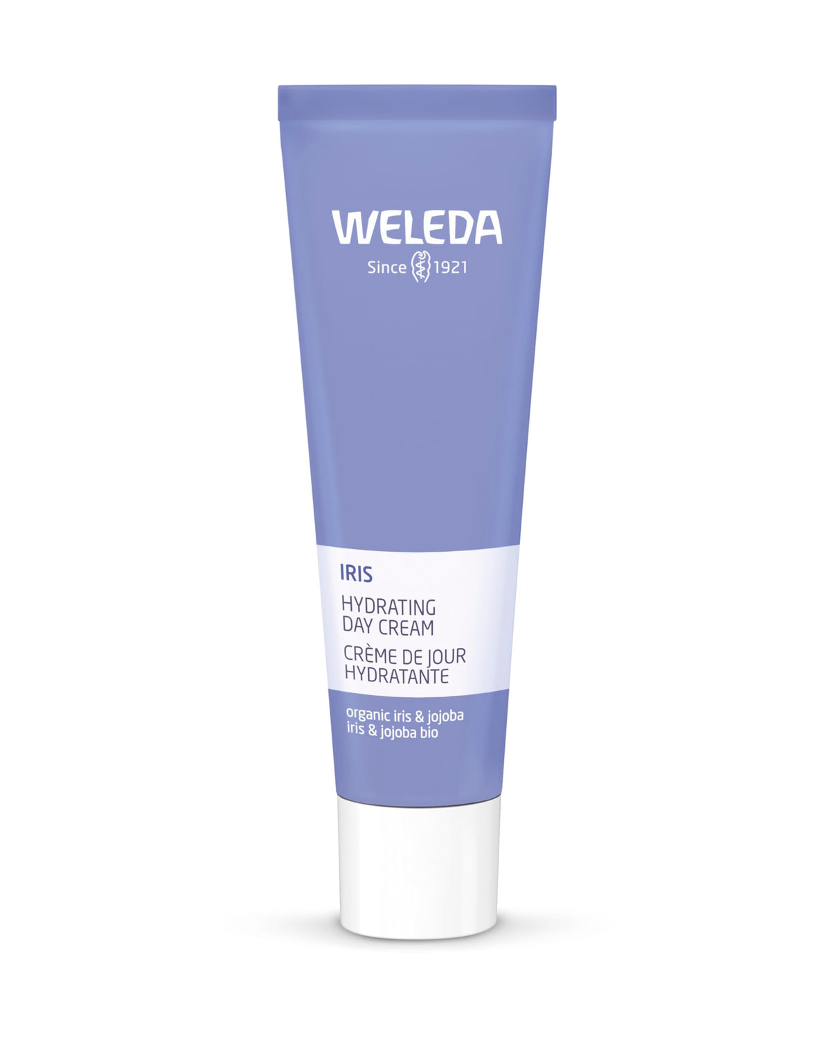 Weleda Hydrating Day Face Cream tube for daily moisture and balanced, ready-to-face-the-day skin