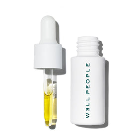 Well People Bio Booster Oil Drops bottle for hydrating, dewy skin.
