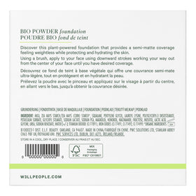 Well People Bio Powder Foundation is vegan and cruelty-free for ethical beauty.