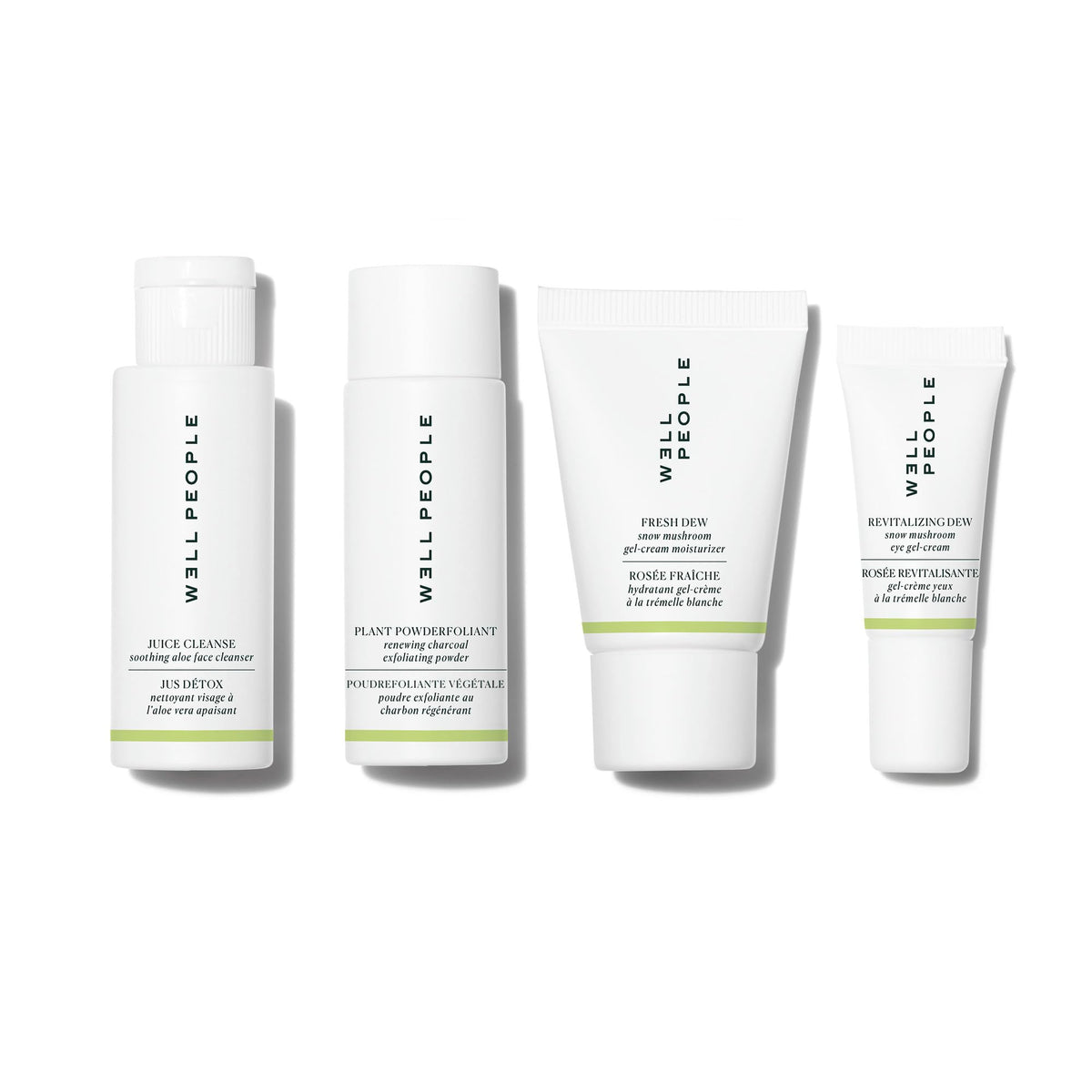 Well People Plant Power Starter Set packaging shown for travel-friendly vegan routine