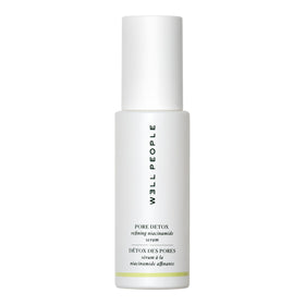 Well People Pore Detox Niacinamide Serum vegan cruelty-free logo beside packaging