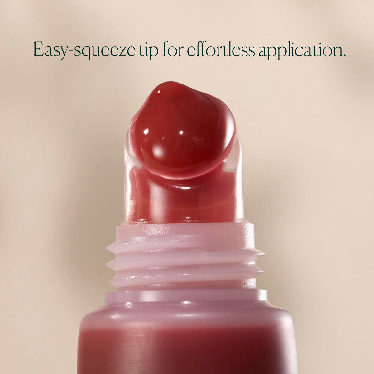 Well People Poutlove peptide lip balm close-up of peptide complex ingredient.