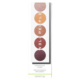Well People Power Palette Eyeshadow Sepia 05: hyper-pigmented shade for precise, effortless application.