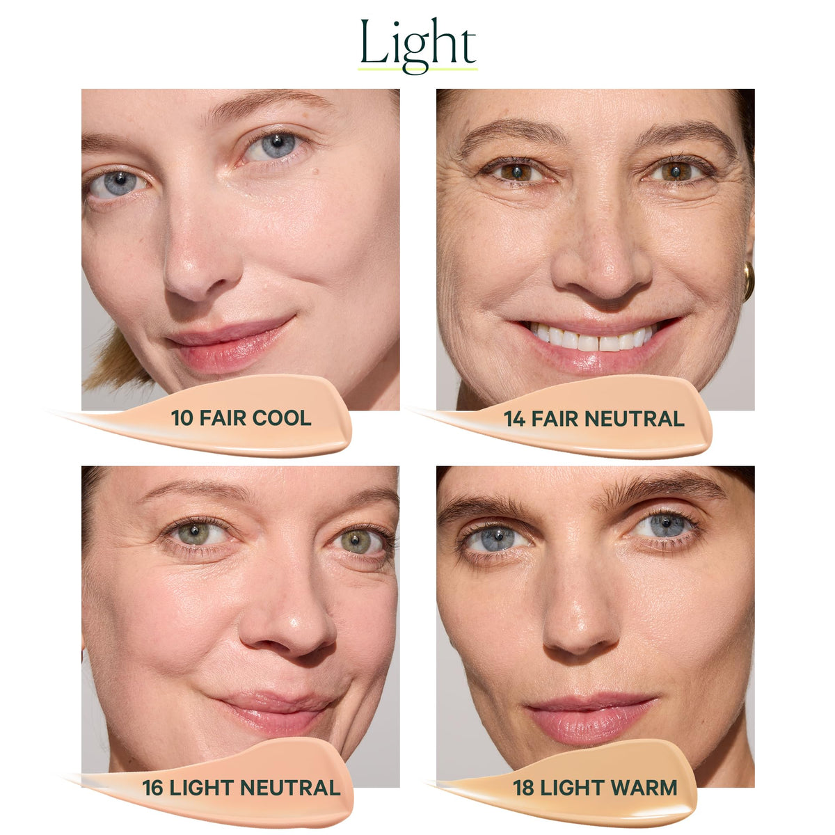 Fingertip blend of Skinforia Serum Foundation delivers light, breathable hydration