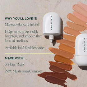 Birch Sap ingredient note on Skinforia Serum Foundation for soothing moisture