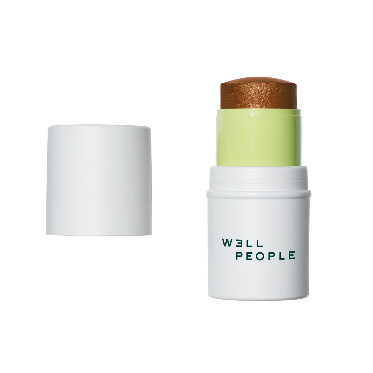 Well People Supernatural Stick Bronzer glows the skin with hydrated warmth.