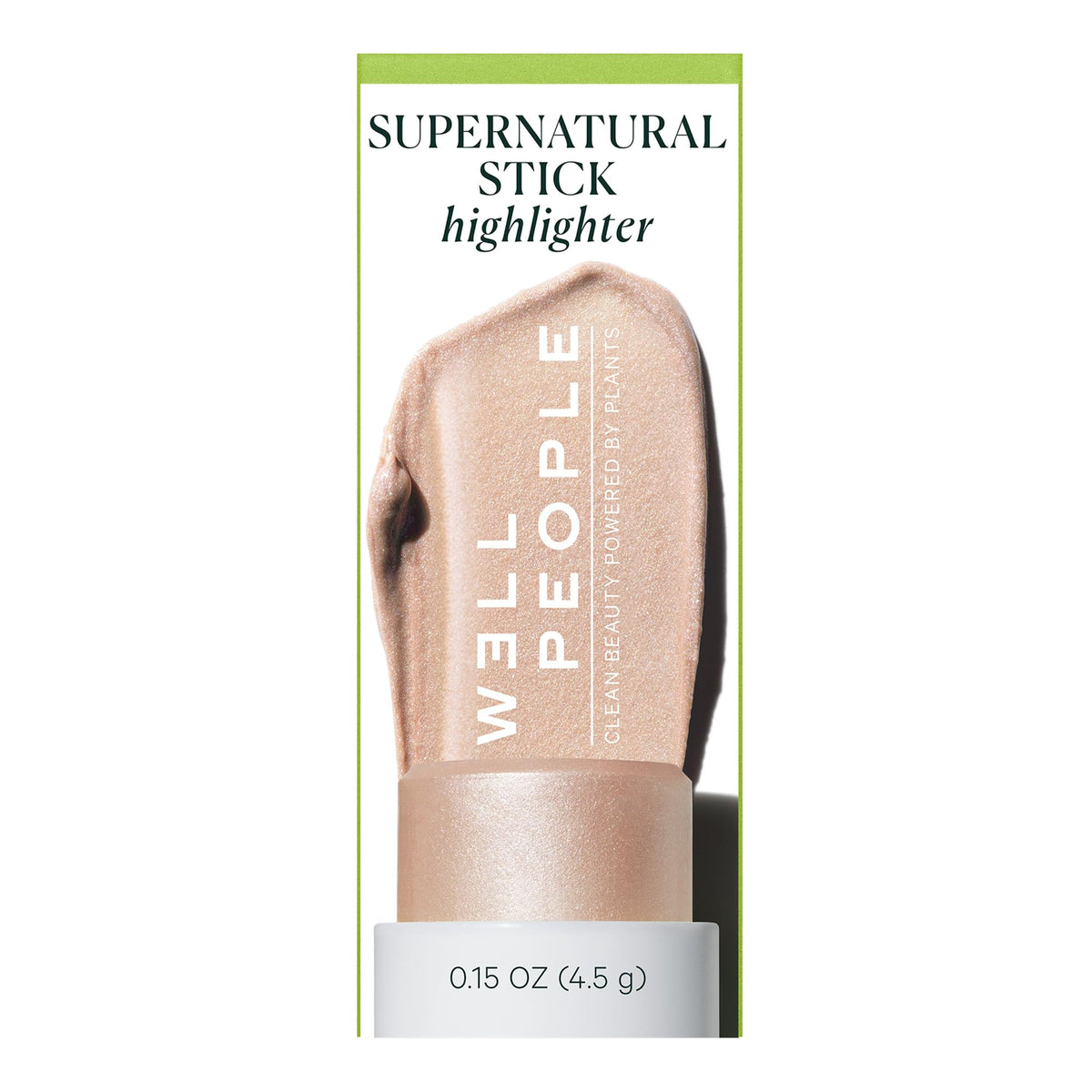 Well People Supernatural Stick Highlighter ingredients green tea jojoba for hydration